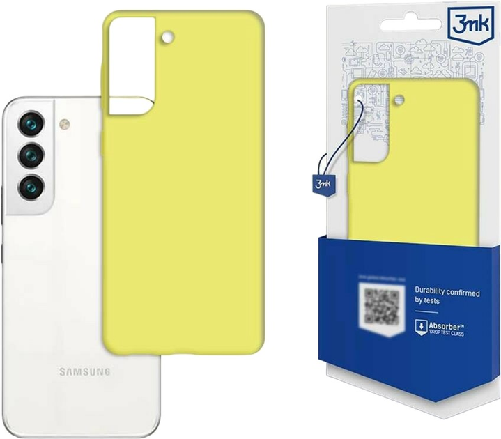 Панель 3MK Matt Case для Samsung Galaxy S23 5G Лайм (5903108494236) - зображення 1