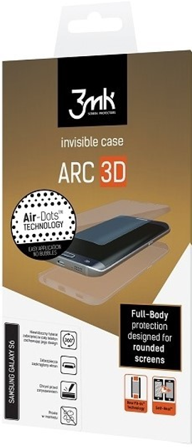 Захисна плівка 3MK ARC 3D Fullscreen для Samsung Galaxy S9 HG (5903108009102) - зображення 1