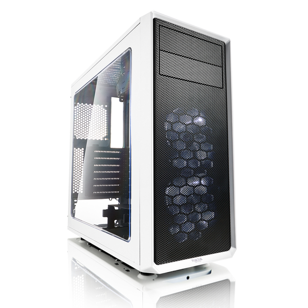 Корпус для компьютера Miditower Fractal Design Focus G White Window без БП (FD-CA-FOCUS-WT-W) - изображение 1