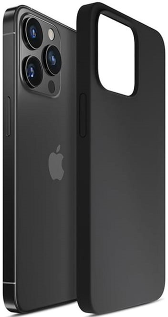 Панель 3MK Silicone Case для Apple iPhone 14 Pro Max Чорний (5903108499101) - зображення 1