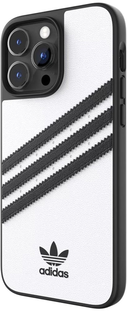 Etui z klapką Adidas OR Booklet Case do Apple iPhone 11 Pro White-black (8718846072861) - obraz 1