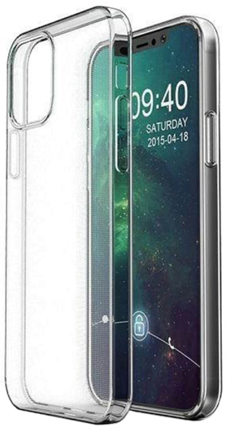 Etui plecki Clear do Xiaomi Mi 12X Transparent (5904422917876) - obraz 1