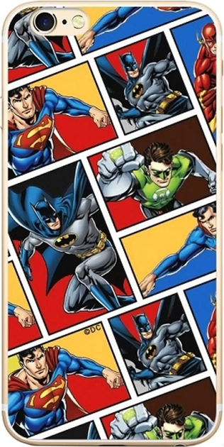 Etui plecki DC Comics Liga do Samsung Galaxy A40 Justice League (5902980403626) - obraz 1