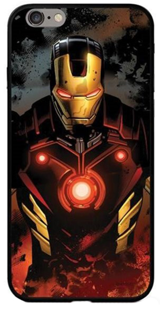 Etui plecki Glass Marvel Iron Man 023 do Apple iPhone Xs Max (5902980242607) - obraz 1