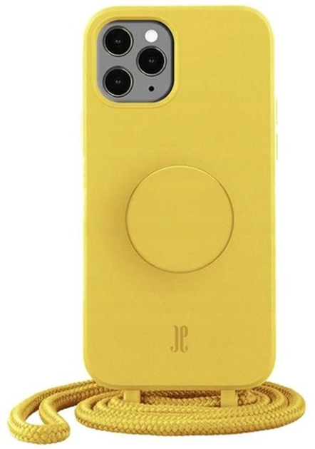 Etui plecki Just Elegance PopGrip do Apple iPhone 11 Pro Yellow (4062519300527) - obraz 1