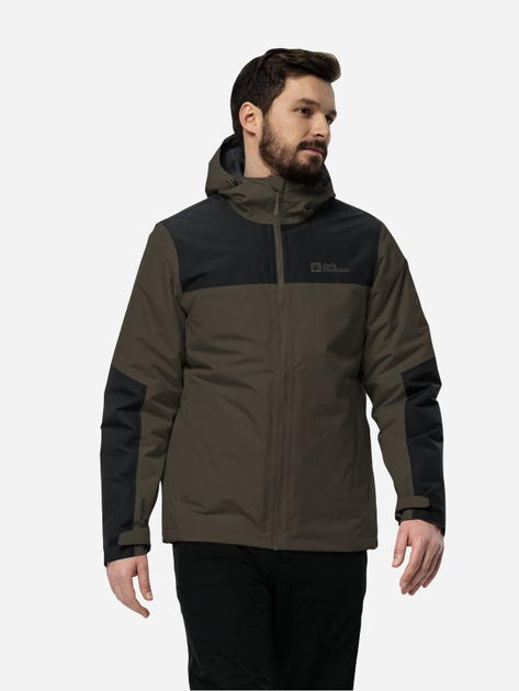 Куртка демисезонная с капюшоном мужская Jack Wolfskin Jasper Ins Jkt M ...