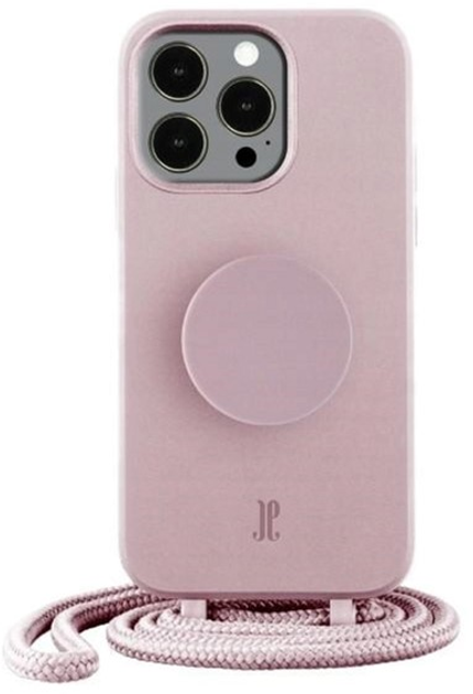 Панель Just Elegance PopGrip для Apple iPhone 13 Pro Рожевий (4062519301869) - зображення 1
