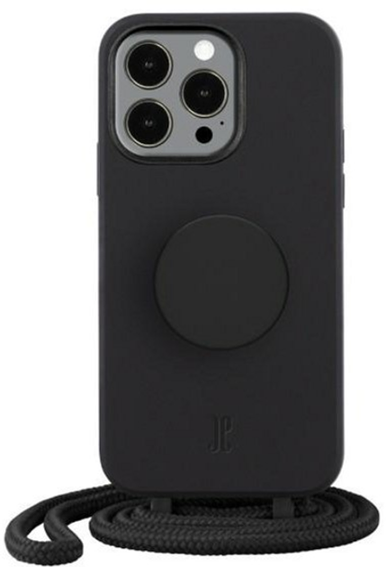 Панель Just Elegance PopGrip для Apple iPhone 13 Pro Max Чорний (4062519301371) - зображення 1