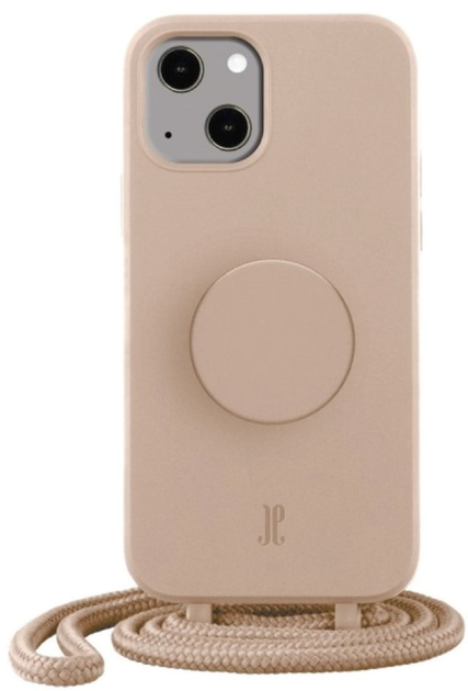 Etui plecki Just Elegance PopGrip do Apple iPhone 14 Plus Beige (4062519301814) - obraz 1