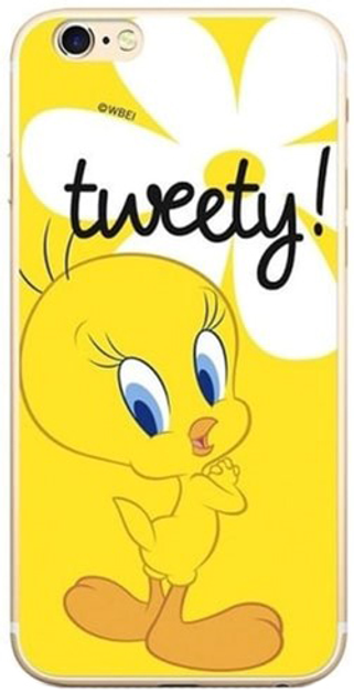 Etui plecki Looney Tunes Tweety 005 do Samsung Galaxy J4 Plus Yellow (5903040960455) - obraz 1