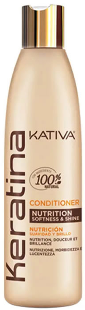 Odżywka do włosów Kativa Keratina Conditioner 250 ml (7750075022188) - obraz 1