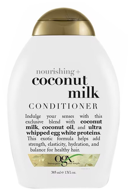 Odżywka do włosów Ogx Coconut Milk Hair Conditioner 385 ml (22796970060) - obraz 1