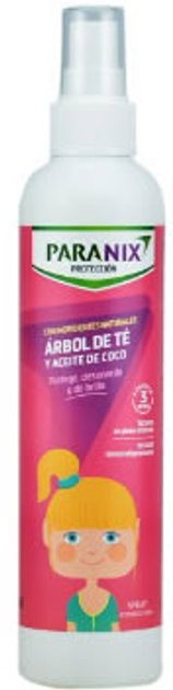 Spray ułatwiający rozczesywanie włosów Paranix Protection Tea Tree Spray Conditioner Girl 250 ml (8470001950253) - obraz 1