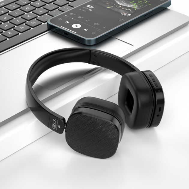 Беспроводные накладные наушники блютуз с микрофоном XO BE23 Bluetooth ...