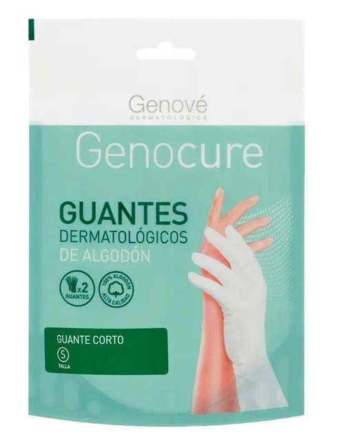 Медицинские перчатки Genove Guantes Dermat Algodón Talla Pequeña S (8423372034275) - изображение 1