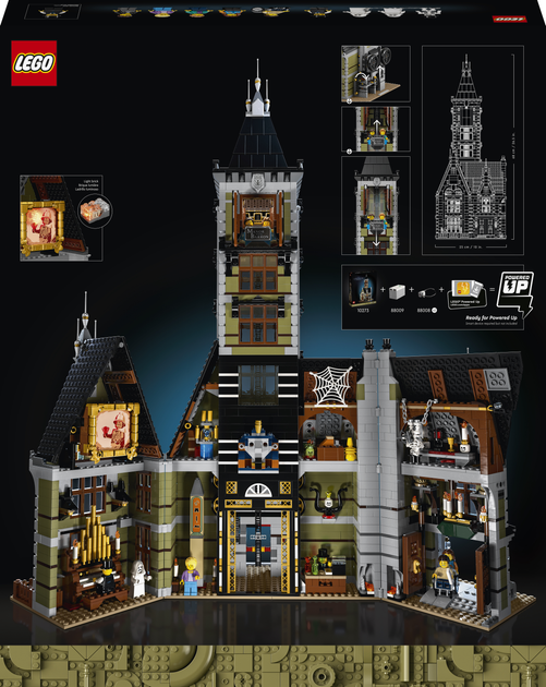 Конструктор LEGO Creator Expert Будинок з привидами 3231 деталь (10273) - зображення 8