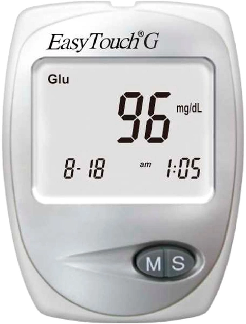Глюкометр EasyTouch G (ЕТ-101) + Тестовые полоски для глюкометра EasyTouch 50 шт (4767) - изображение 2