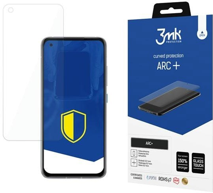 Folia ochronna 3MK Folia ARC+ Fullscreen do Asus Zenfone 8 (5903108398336) - obraz 1