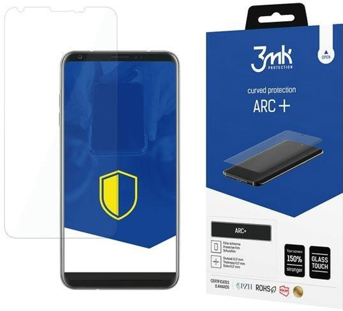 Захисна плівка 3MK Folia ARC+ Fullscreen для LG V30 (5903108350198) - зображення 1