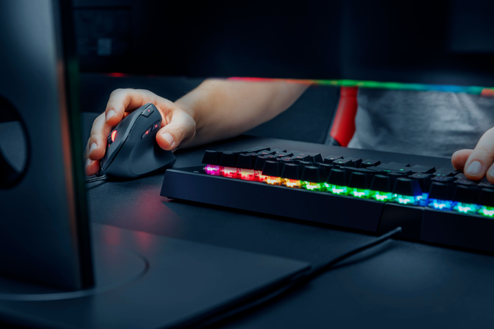 Мышь Trust GXT 144 Rexx Ergonomic Vertical Gaming, Black, USB, оптическая, 250 - 10000 dpi, 6 программируемых кнопок, настраиваемая цветная подсветка RGB, 1.8 м (22991) - изображение 10