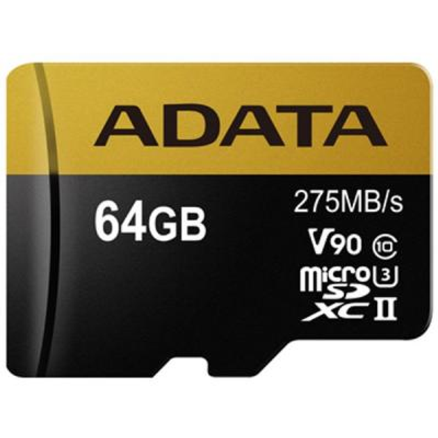 Карта памяти ADATA 64GB microSD class 10 UHS-II U3 (AUSDX64GUII3CL10 ...