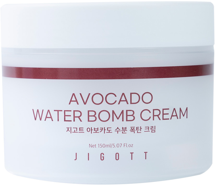 Крем для лица увлажняющий Jigott Авокадо Avocado Water Bomb Cream 150 ...