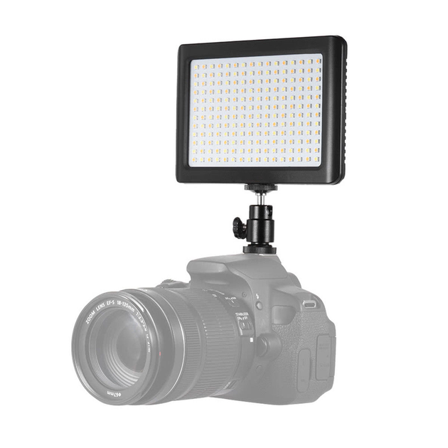 Биколорный ультратонкий накамерный свет Andoer LED-192 (55051) – фото ...