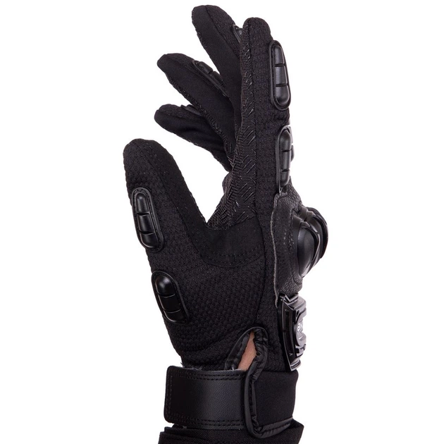 Мотоперчатки MADBIKE MAD-10 XL черный - изображение 2