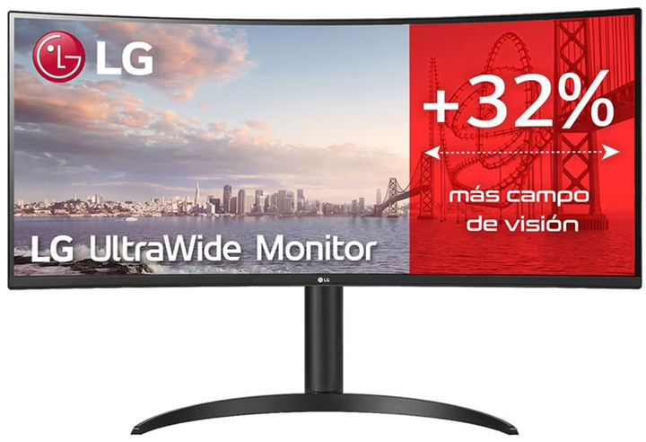 Монітор 34" LG 34WP75CP-B - зображення 1