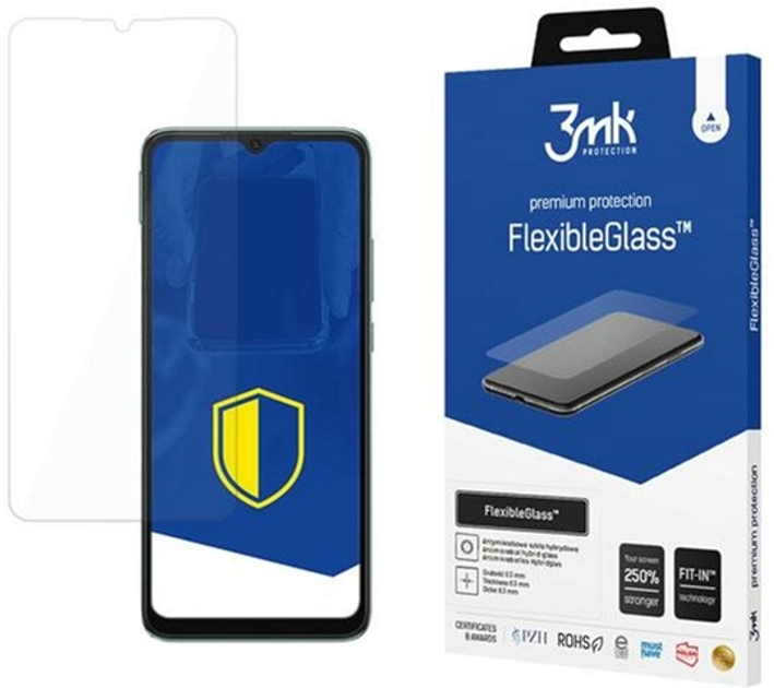 Захисне скло 3MK FlexibleGlass для Xiaomi Redmi 10C (5903108469180) - зображення 1