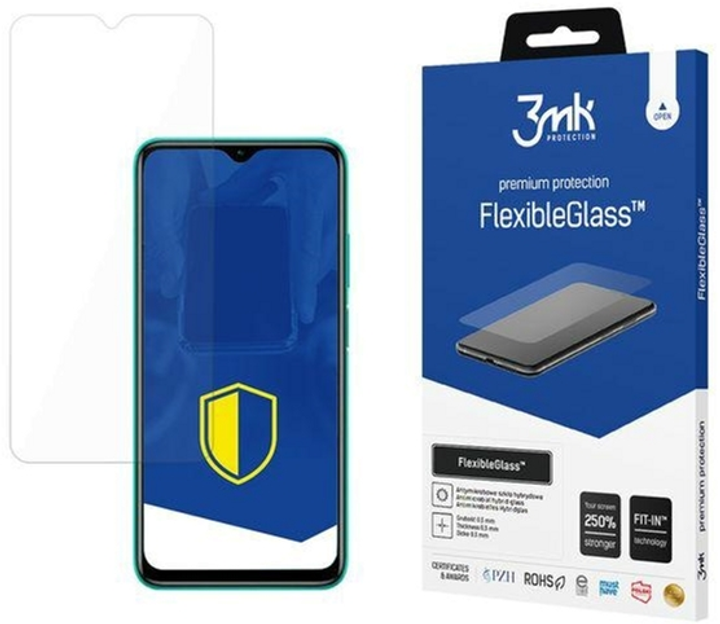 Szkło hybrydowe 3MK FlexibleGlass do Xiaomi Redmi 9T (5903108360623) - obraz 1