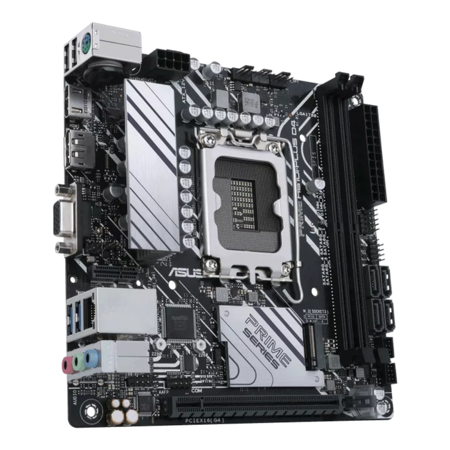 Материнська плата Asus PRIME H610I-PLUS D4-CSM Socket 1700/Intel/MiniITX/1хHDMI/VGA/DisplayPort - зображення 3