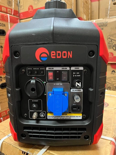 Инверторный бензиновый генератор Edon ED-IG-2500 - изображение 3