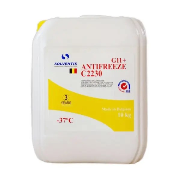 Антифриз концентрат Solventis (10кг) желтый G11+ C2230CY10L – фото ...