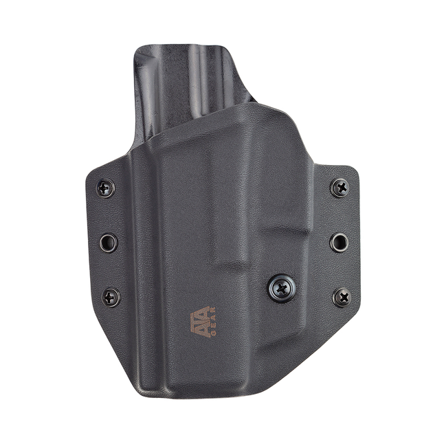 Кобура модель Hit Factor ver.1 для зброї Glock - 17 / 22 / 47, лівша, Black - зображення 1