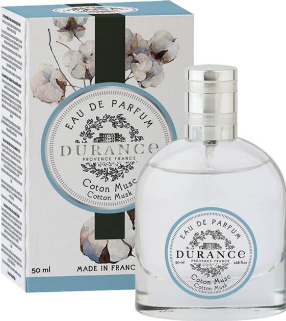 Парфумована вода для жінок Durance Eau de Parfum Cotton Musk 50 мл (3287570114482) - зображення 1