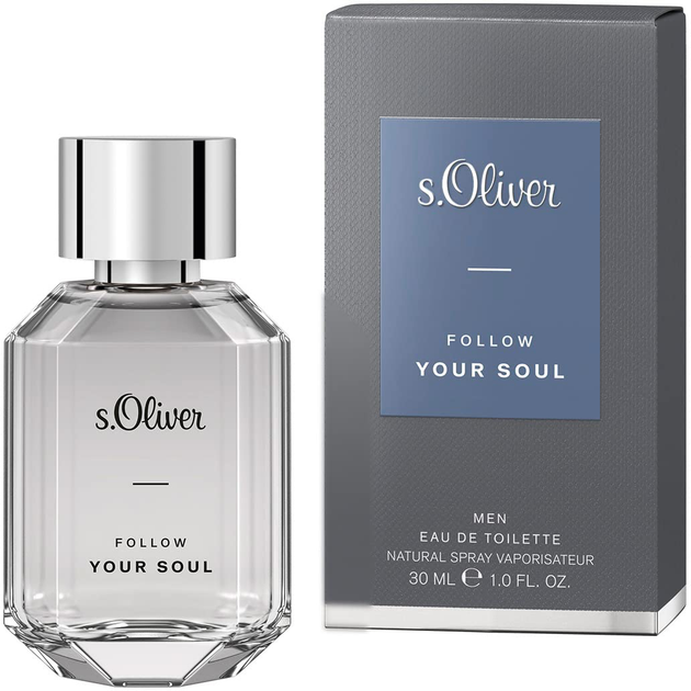 Woda toaletowa męska S.Oliver Follow Your Soul Men 30 ml (4011700865130) - obraz 1