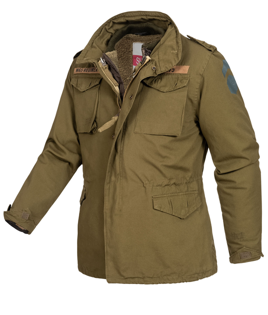 Куртка зі знімною підкладкою Surplus Raw Vintage SURPLUS REGIMENT 65 JACKET Olive M (20-2501-01) - зображення 1