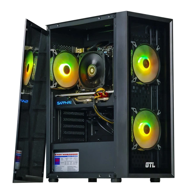 Игровой ПК Dark - Intel i5 6500 / RX 480 8GB / RAM 16GB / SSD 120