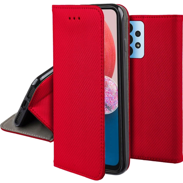 Etui z klapką Smart Magnet Book do Samsung Galaxy A23 5G Red (5904422919580) - obraz 1
