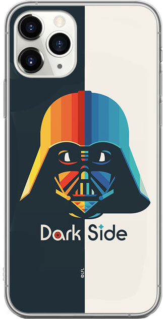 Etui plecki Disney Star Wars Dark Side Darth Vader 023 do Apple iPhone 11 Pro Black (5903537289649) - obraz 1