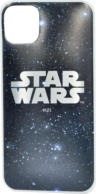 Etui plecki Disney Star Wars Gwiezdne Wojny 003 do Apple iPhone 11 Silver (5903537374000) - obraz 1