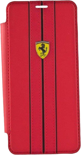 Etui z klapką Ferrari Book do Samsung Galaxy S9 Red (3700740426333) - obraz 1