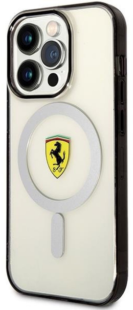 Панель Ferrari Outline Magsafe Ferrari для Apple iPhone 14 Pro Max Прозорий (3666339121167) - зображення 1