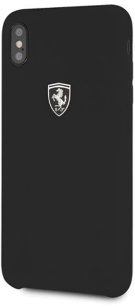 Etui plecki Ferrari Off Track Silicone do Apple iPhone Xs Max Black (3700740439265) - obraz 2