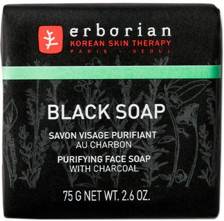 Mydło Erborian Black Charcoal Soap 75 g (3760239246880) - obraz 1