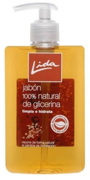 Рідке мило Lida Glycerin Natural Hand Soap 500 мл (8411135005303) - зображення 1