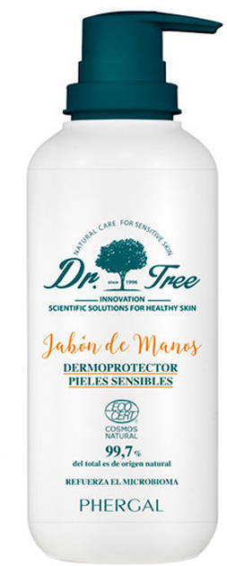 Mydło Phergal Dr. Tree Eco Hand Soap for Sensitive Skin 400 ml (8429449016397) - obraz 1