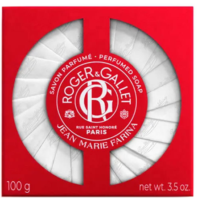 Mydło Roger & Gallet Jean Marie Farina Scented Soap 100 g (3701436910990) - obraz 1