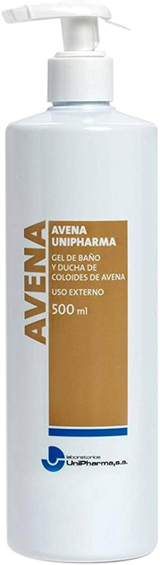 Mydło w płynie Unipharma Avena Oatmeal Soap Solution 500 ml (8470003098984) - obraz 1